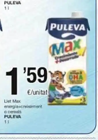SPAR Llet max puleva oferta
