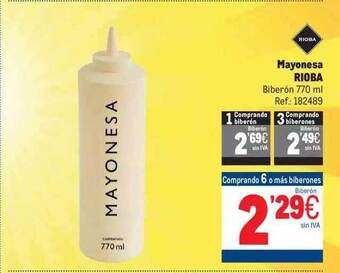 Makro Mayonesa rioba oferta