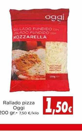 Proxi Rallado pizza oggi oferta