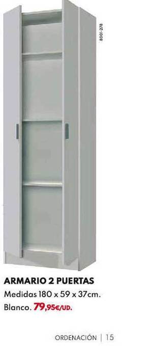 Armario 2 puertas
