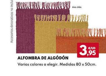 BricoCentro Alfombra de algódon oferta