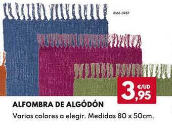 BricoCentro Alfombra de algódón oferta