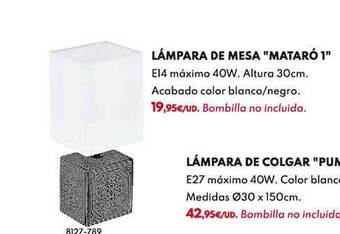 BricoCentro Lámpara de mesa oferta