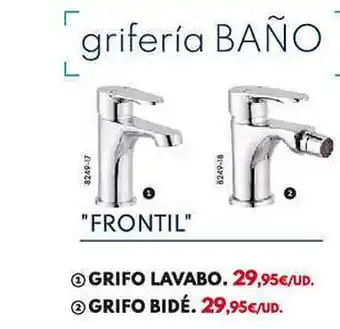 BricoCentro 1- grifo lavabo 2- grifo bidé oferta