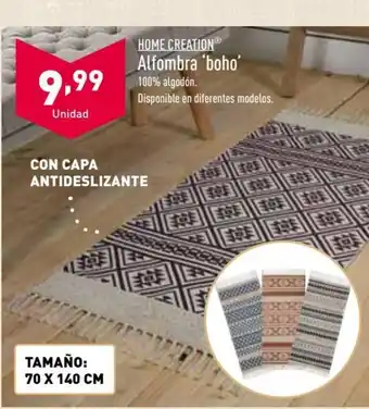 ALDI Home Creation Alfombra boho oferta