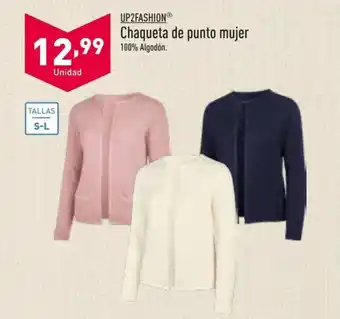 ALDI UP2FASHION Chaqueta de punto mujer oferta
