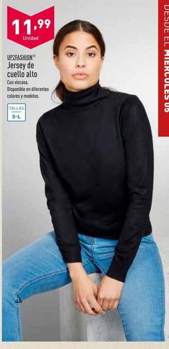 ALDI UP2FASHION Jersey de cuello alto oferta