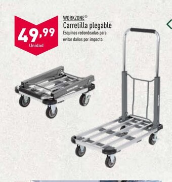 ALDI Workzone Carretilla plegable oferta