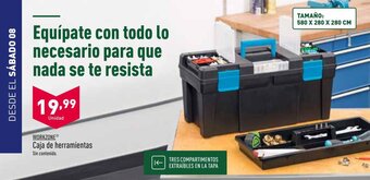 ALDI Workzone Caja de herramientas oferta
