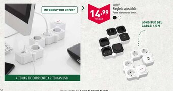 ALDI Duro Regleta ajustable oferta
