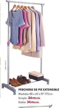 BricoCentro Perchero de pie oferta