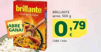 HiperDino Brillante arroz oferta