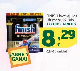 HiperDino Finish lavavajillas ultimate oferta