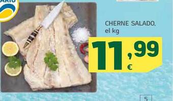 HiperDino Cherne salado oferta