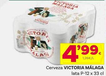 Supermercados Dani Cerveza victoria málaga oferta