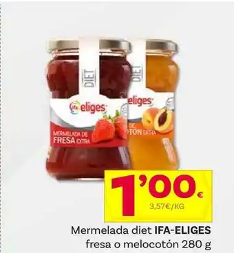 Supermercados Dani Mermelada diet ifa-eliges fresa o melocotón oferta