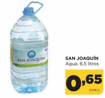 Alimerka San joaquín agua oferta