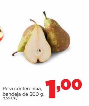 Alimerka Pera conferencia bandeja oferta