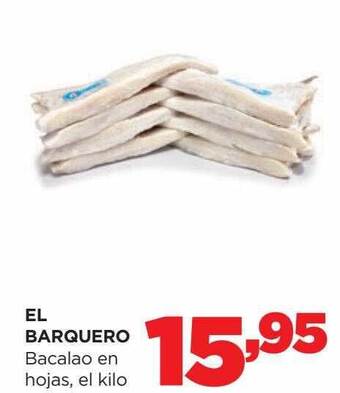 Alimerka El barquero bacalao en hojas oferta