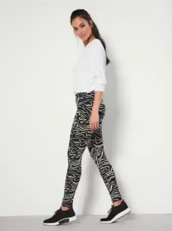 Venca Legging largo estampado sin costuras laterales oferta