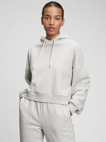 GAP Mujer | sudadera cropped de felpa oferta