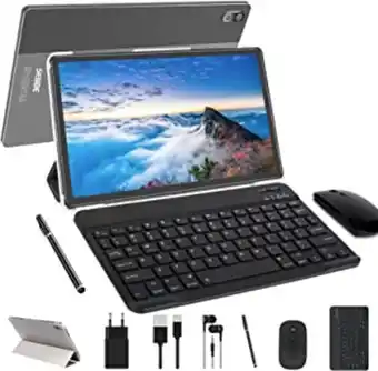 Amazon Tablet sebbe android 11 tablet 10.36 pulgadas, procesador octa-core y 4gb ram+64gb rom (tf 128gb), certificación google gm... oferta