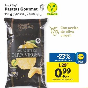 Lidl Patatas chips snack day oferta