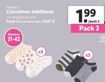 Lidl Calcetines pepperts oferta