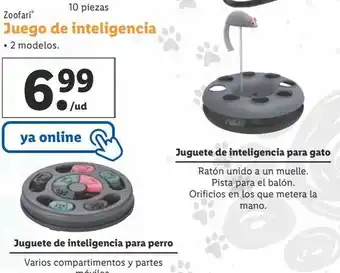Lidl Juegos de inteligencia mascotas oferta