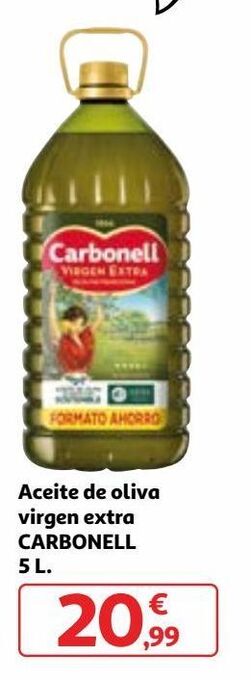 Alcampo Aceite de oliva virgen extra carbonell oferta