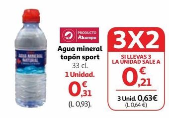 Alcampo Agua alcampo oferta