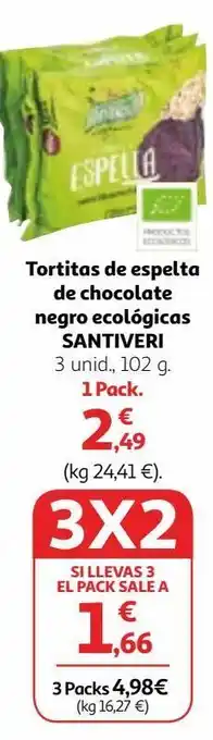 Alcampo Tortitas santiveri oferta