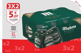 Alcampo Cerveza mahou oferta