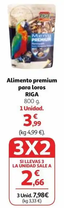 Alcampo Comida para pájaros oferta