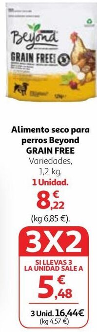 Alcampo Comida para perros beyond oferta