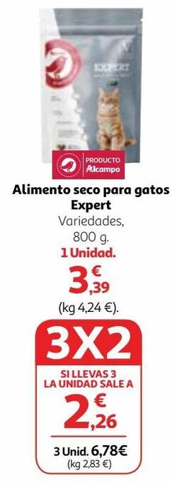 Alcampo Comida para gatos alcampo oferta