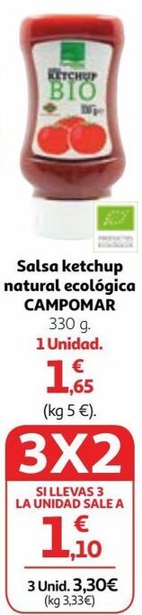 Alcampo Ketchup oferta