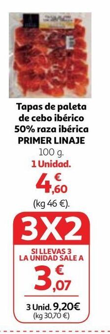 Alcampo Paleta de cerdo oferta