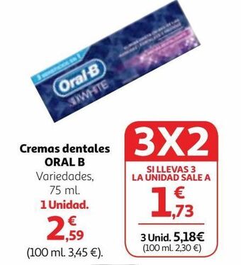 Alcampo Crema dental oral b oferta