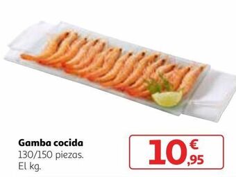 Alcampo Gambas cocidas oferta
