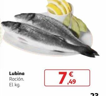 Alcampo Lubina oferta