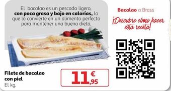Alcampo Filetes de bacalao oferta