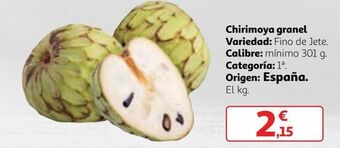 Alcampo Chirimoya oferta