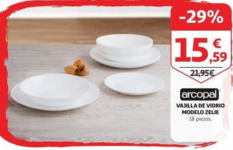Alcampo Vajilla arcopal oferta