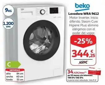 Alcampo Lavadoras beko oferta