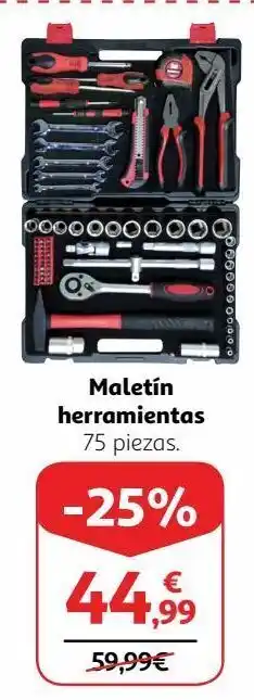 Alcampo Maletín de herramientas oferta