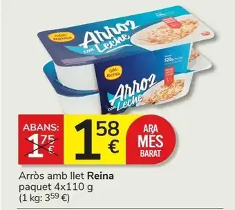 Consum Arroz con leche reina oferta