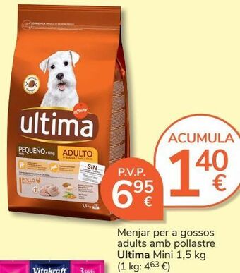 Consum Comida para perros última oferta