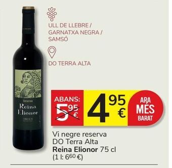 Consum Vino tinto oferta