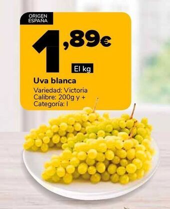 Supeco Uva blanca oferta